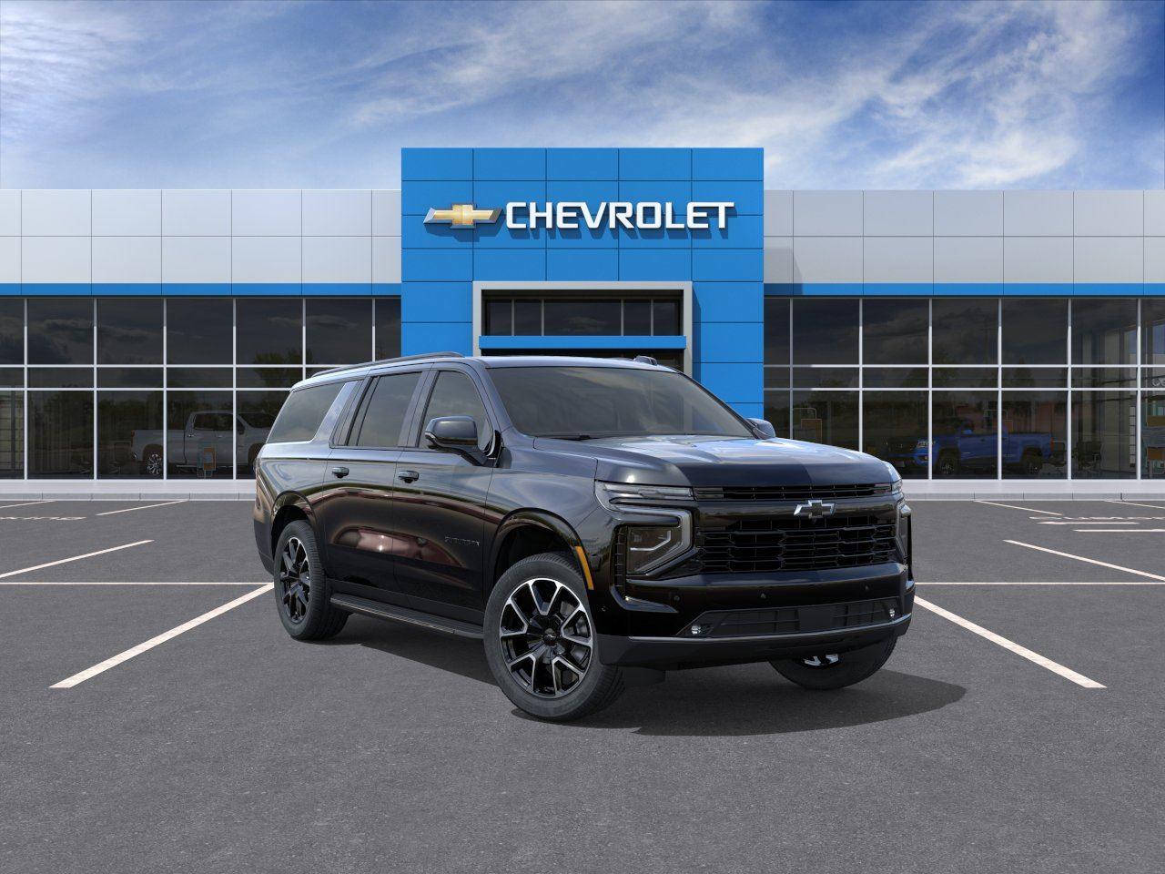 Black 2026 Chevrolet Suburban SUV / Crossover Four-Wheel Drive Automatic
