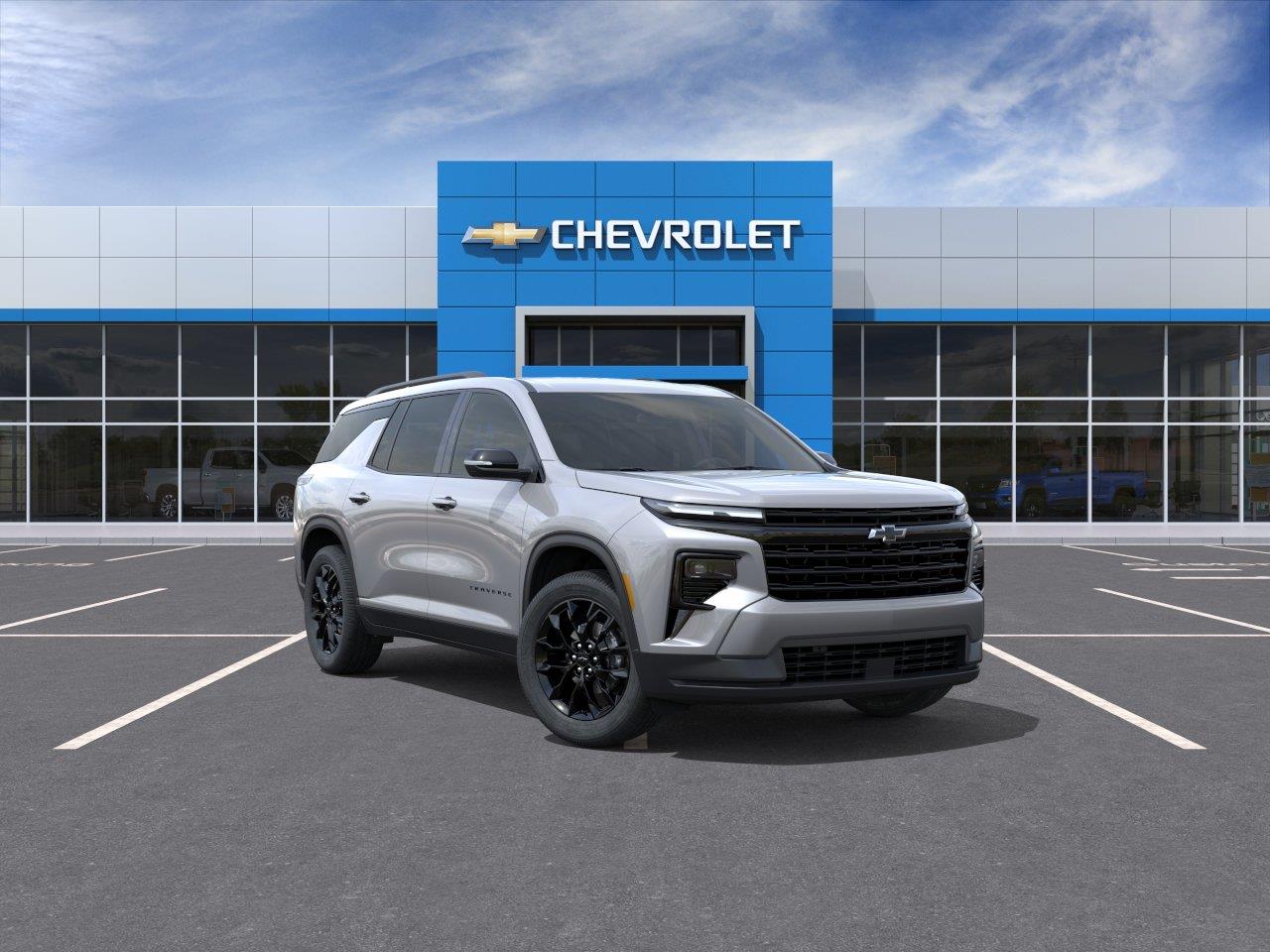 Sterling Gray Metallic 2026 Chevrolet Traverse SUV / Crossover Four-Wheel Drive 8-Speed Automatic