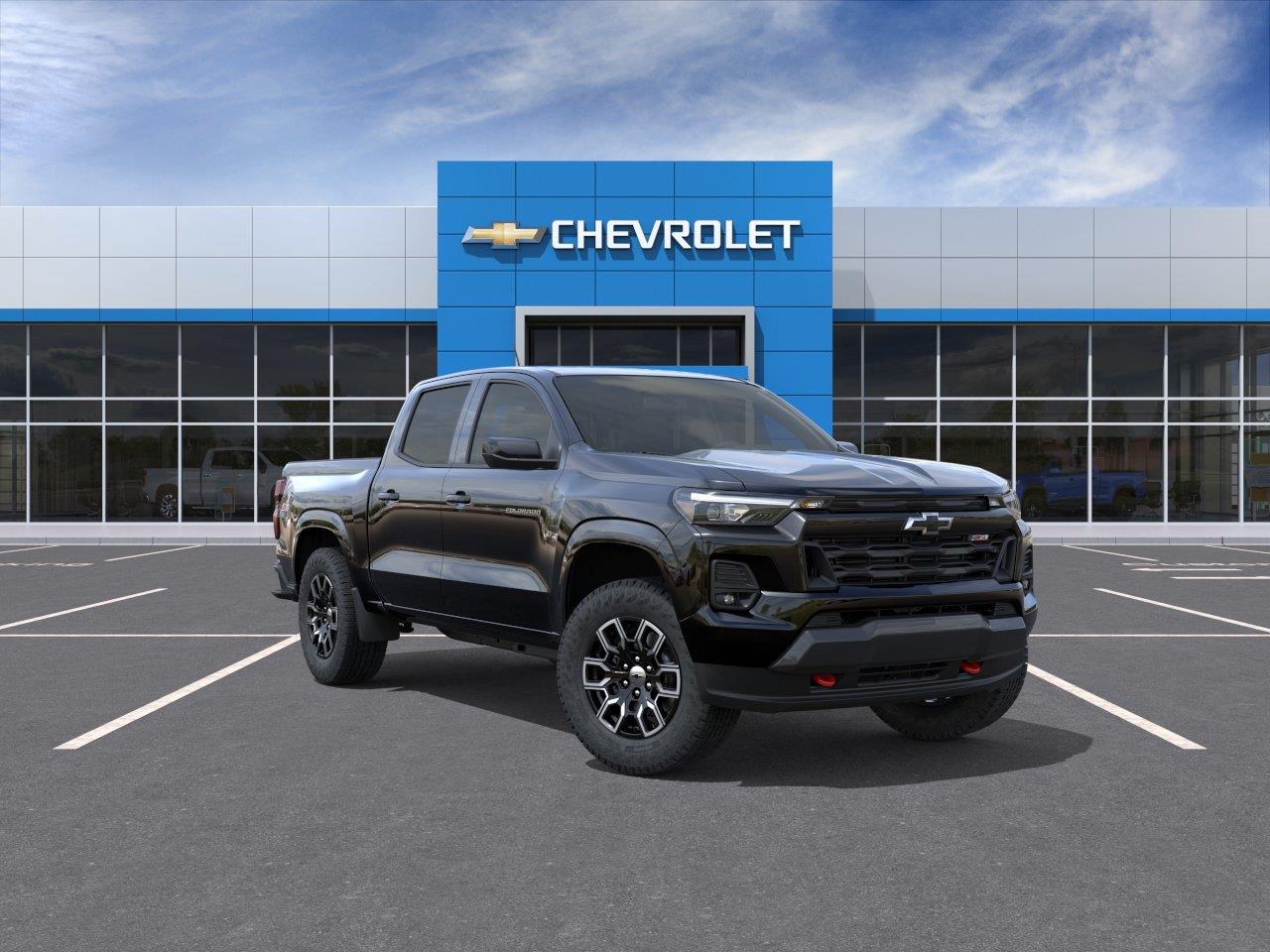 Black 2026 Chevrolet Colorado Pickup Truck Four-Wheel Drive 8-Speed Automatic
