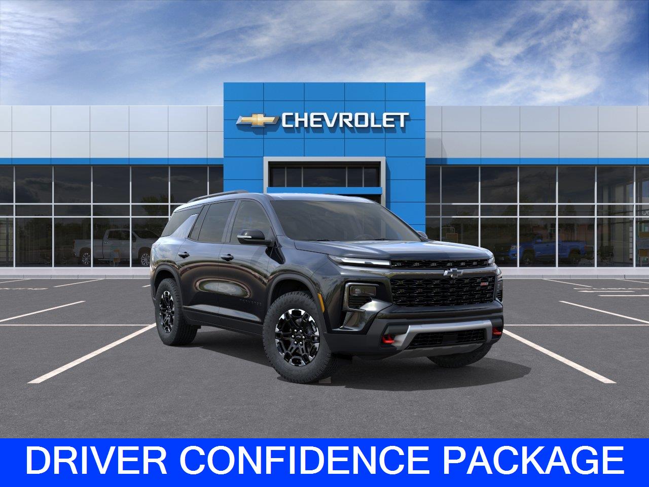 Mosaic Black Metallic 2027 Chevrolet Traverse SUV / Crossover Four-Wheel Drive 8-Speed Automatic