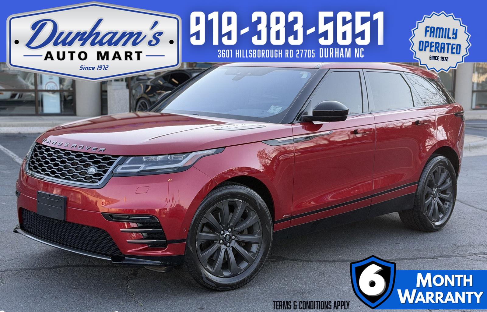 Firenze Red 2018 Land Rover Range Rover Velar P380 R-Dynamic SE SUV / Crossover All-Wheel Drive Automatic