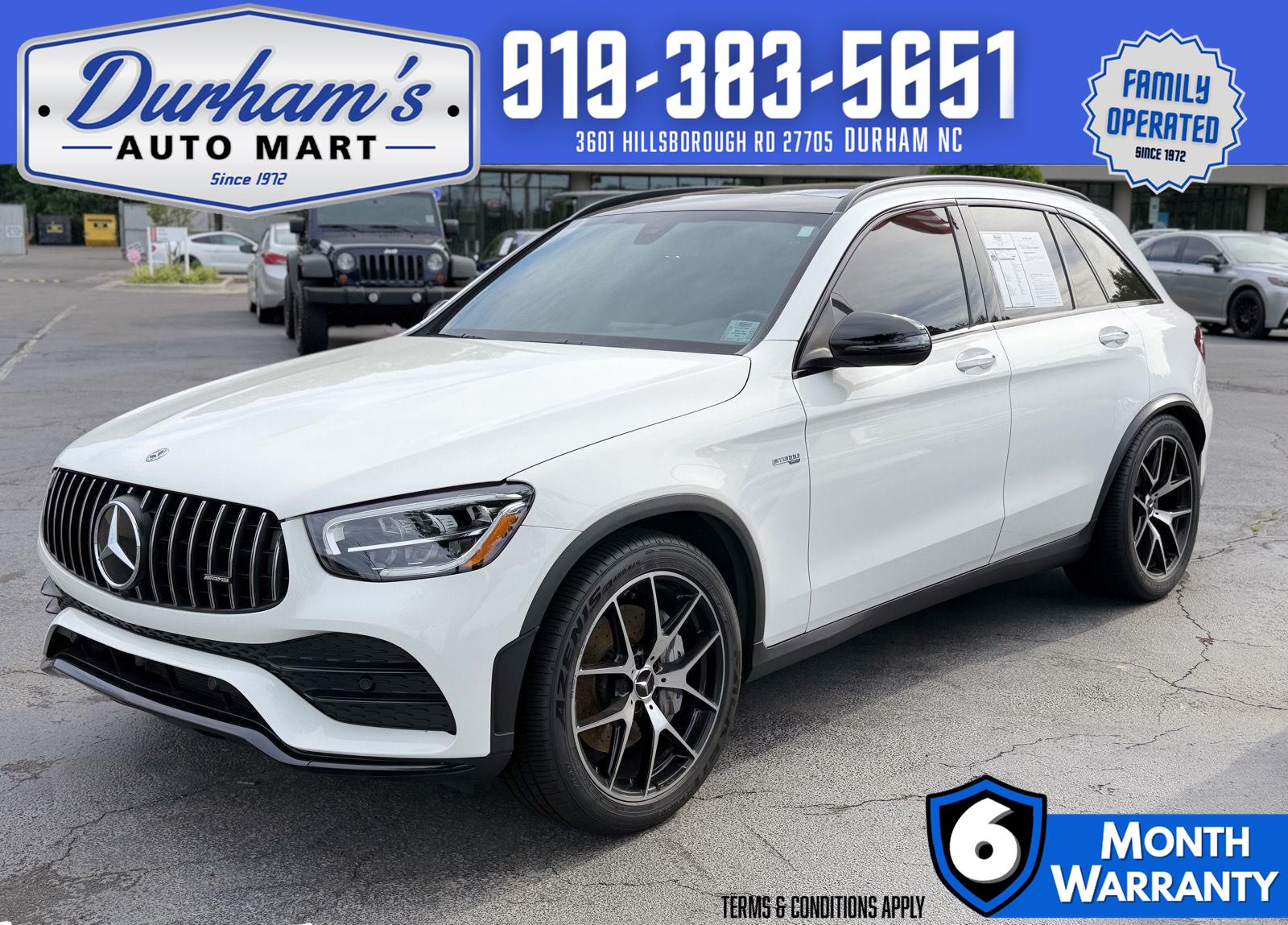 Polar White 2020 Mercedes-Benz GLC SUV / Crossover All-Wheel Drive Automatic