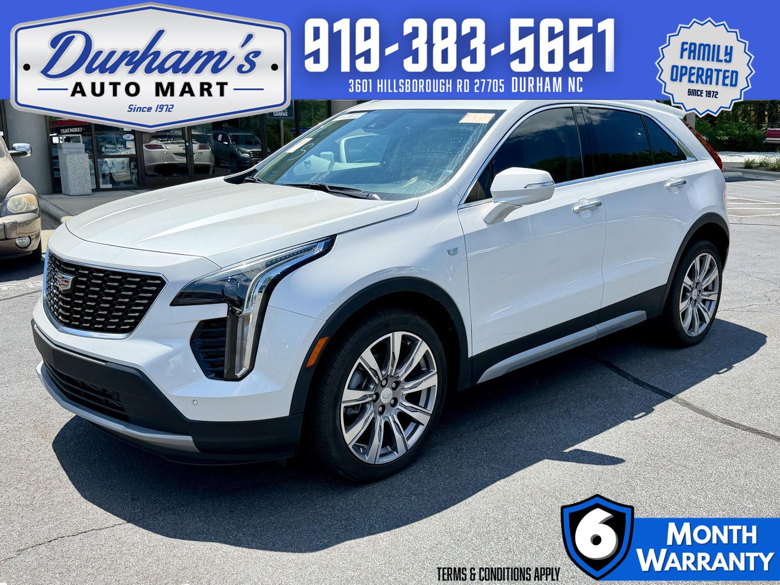 Crystal White Tricoat 2021 Cadillac XT4 SUV / Crossover Front-Wheel Drive 9-Speed Automatic