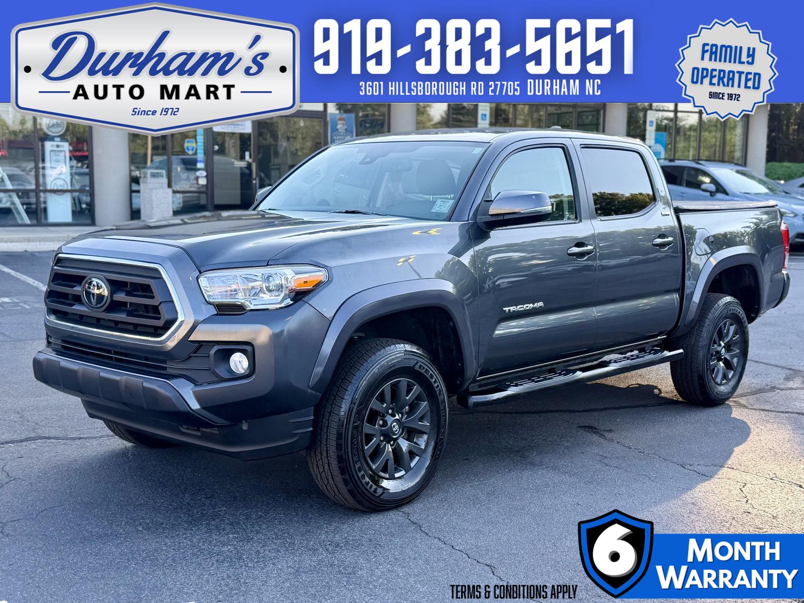 Magnetic Gray Metallic 2023 Toyota Tacoma Pickup Truck Four-Wheel Drive Automatic