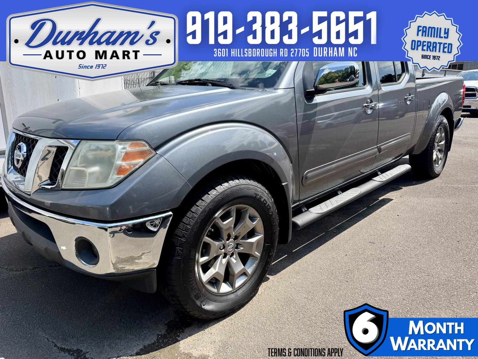 Gray (Gun Metallic) 2016 Nissan Frontier Pickup Truck Four-Wheel Drive Automatic