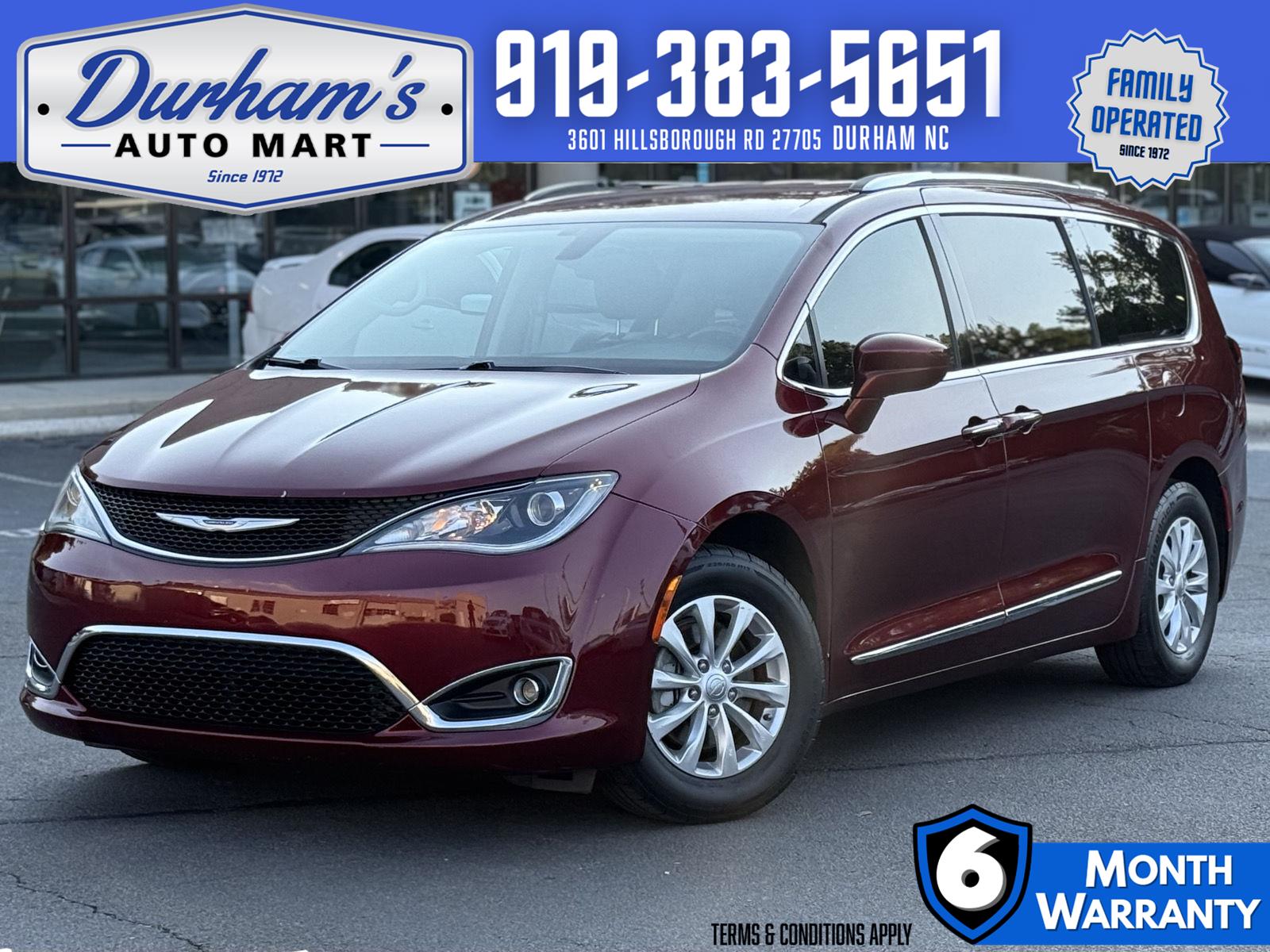 Velvet Red Pearlcoat 2018 Chrysler Pacifica Minivan Front-Wheel Drive 9-Speed Automatic