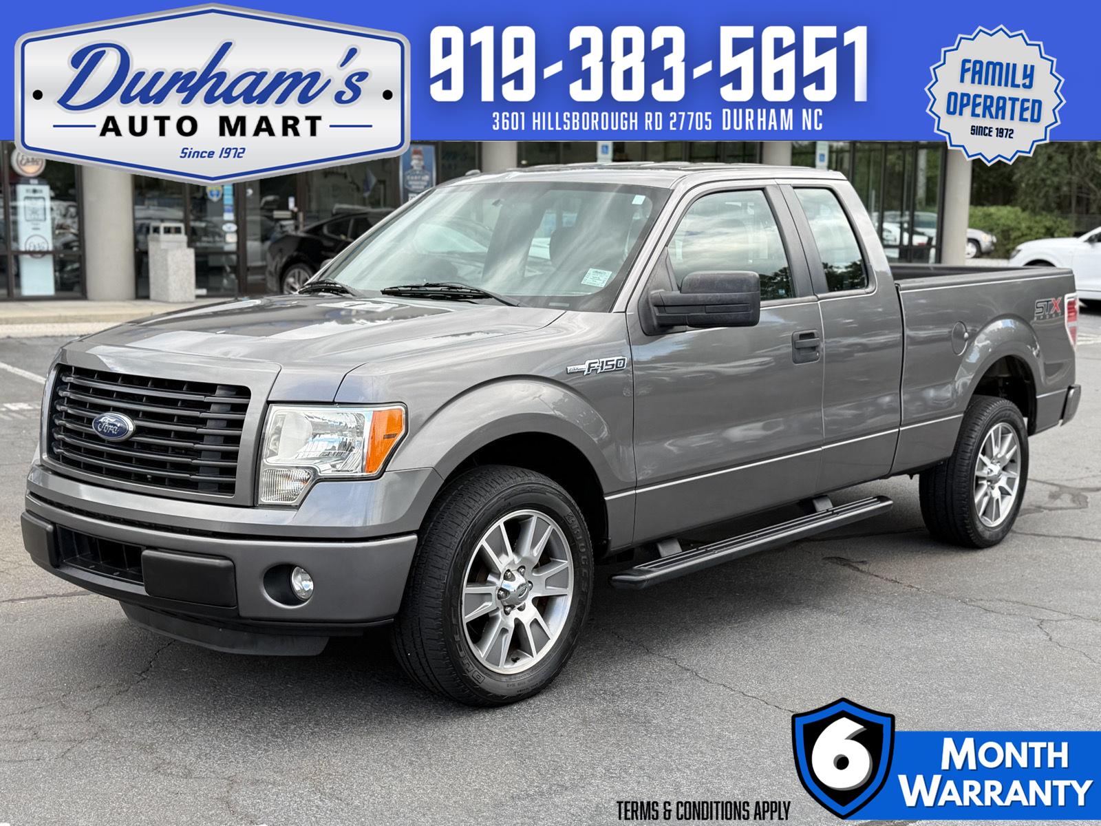 Sterling Gray Metallic 2014 Ford F-150 Pickup Truck 4X2 6-Speed Automatic
