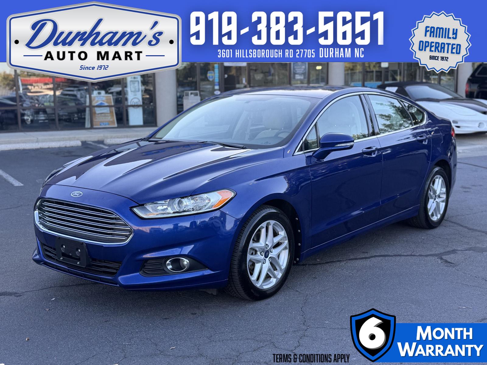  2013 Ford Fusion Sedan Front-Wheel Drive 6-Speed Automatic