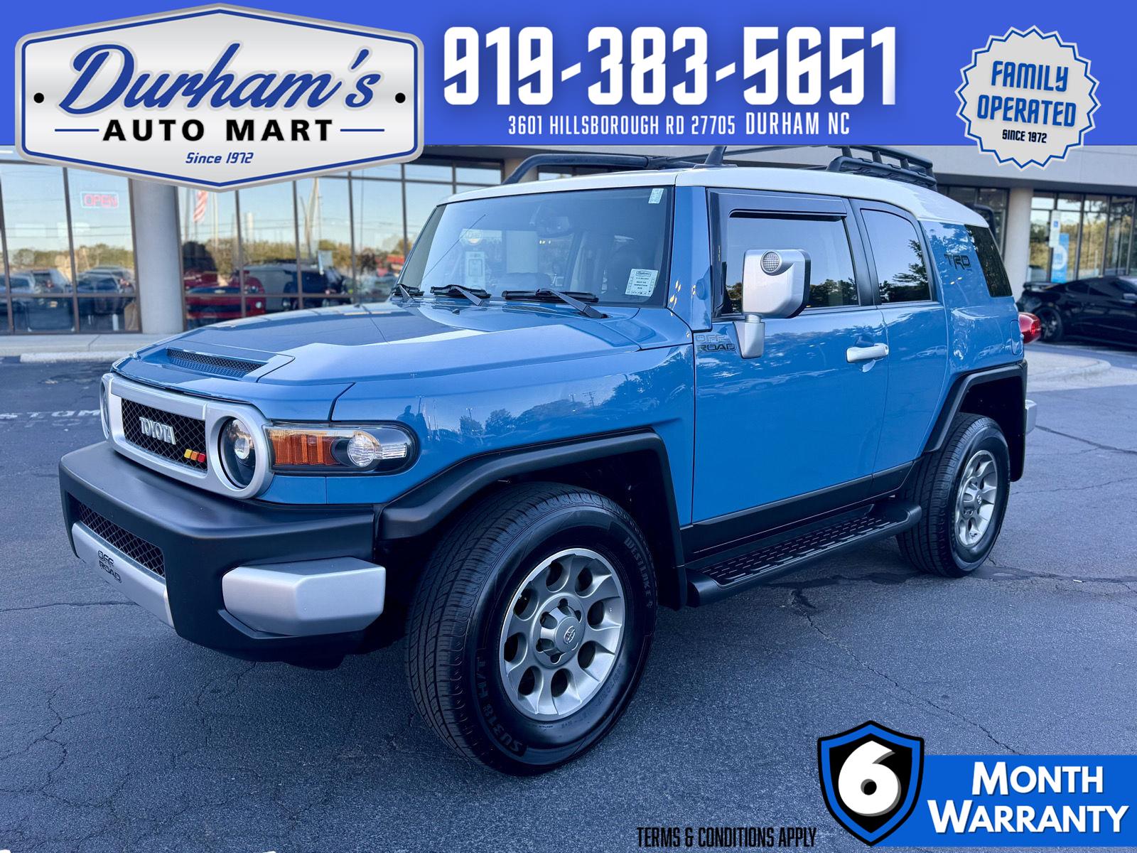 Cavalry Blue 2013 Toyota FJ Cruiser SUV / Crossover Four-Wheel Drive Automatic
