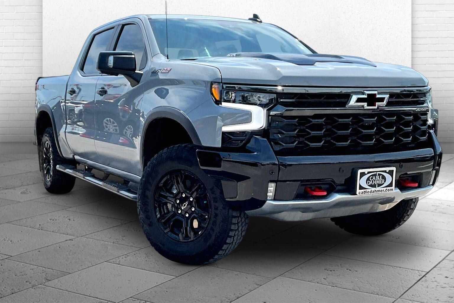 Slate Gray Metallic 2025 Chevrolet Silverado 1500 Pickup Truck Four-Wheel Drive Automatic