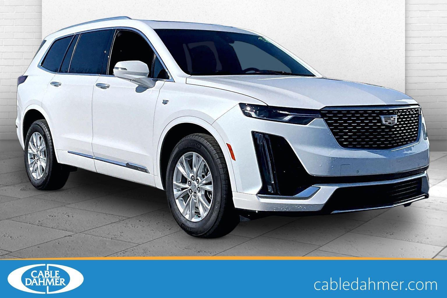 Crystal White Tricoat 2025 Cadillac XT6 Luxury AWD SUV / Crossover Four-Wheel Drive 9-Speed Automatic