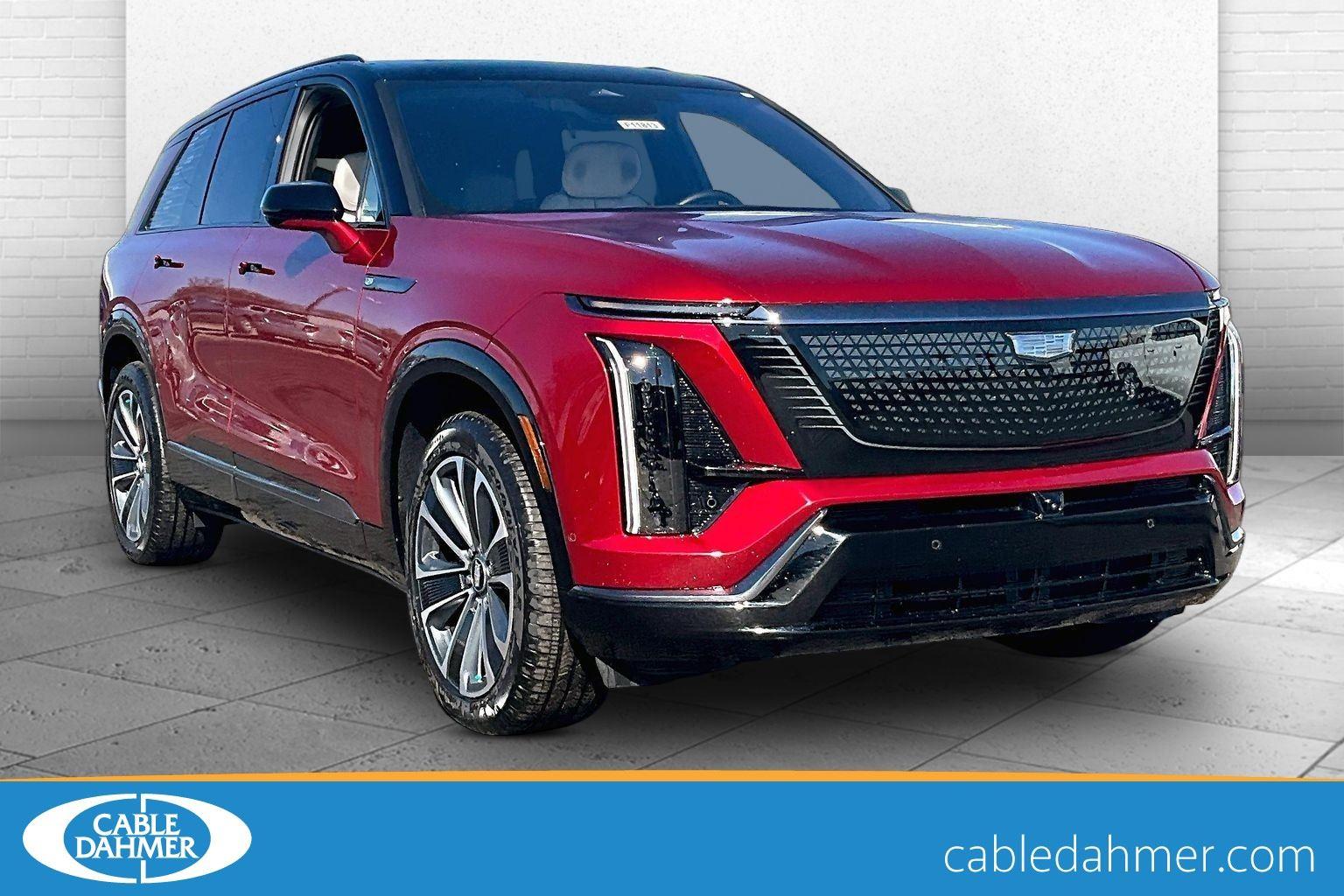 Radiant Red Tintcoat 2026 Cadillac VISTIQ Sport AWD SUV / Crossover All-Wheel Drive 1-Speed Automatic