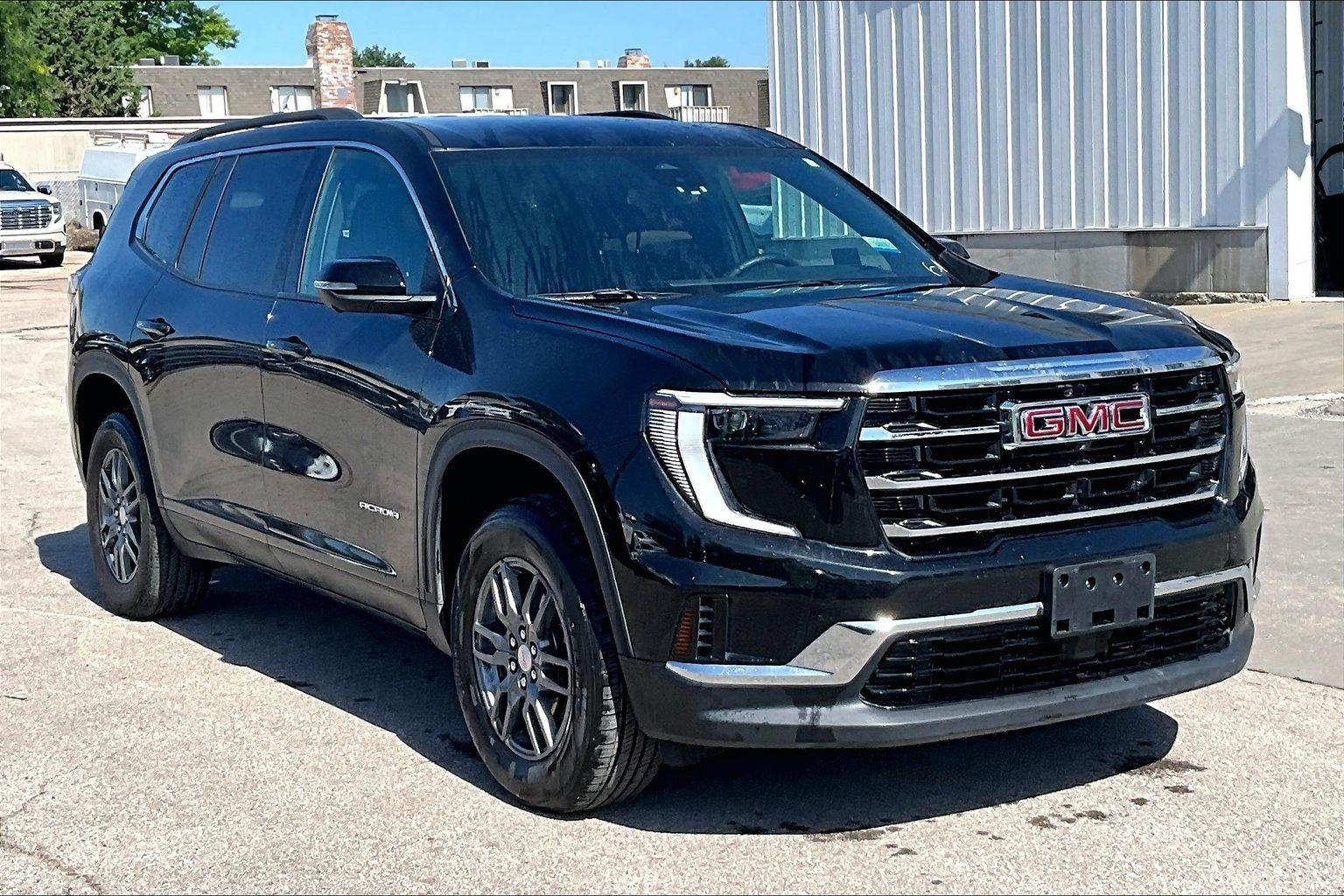 Black (Ebony Twilight Metallic) 2025 GMC Acadia SUV / Crossover Four-Wheel Drive 8-Speed Automatic