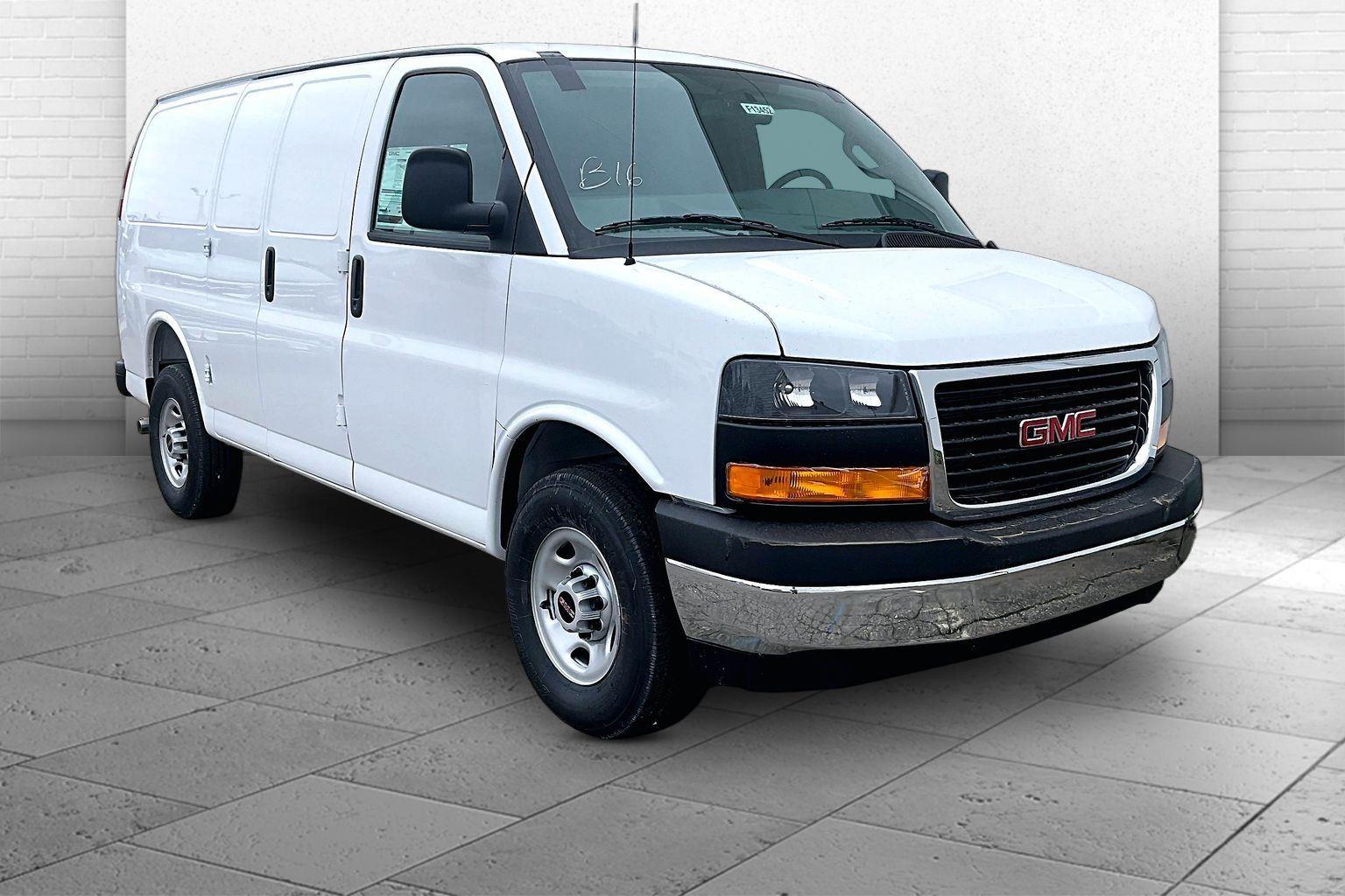 Summit White 2026 GMC Savana Cargo Van Rear-Wheel Drive 8-Speed Automatic
