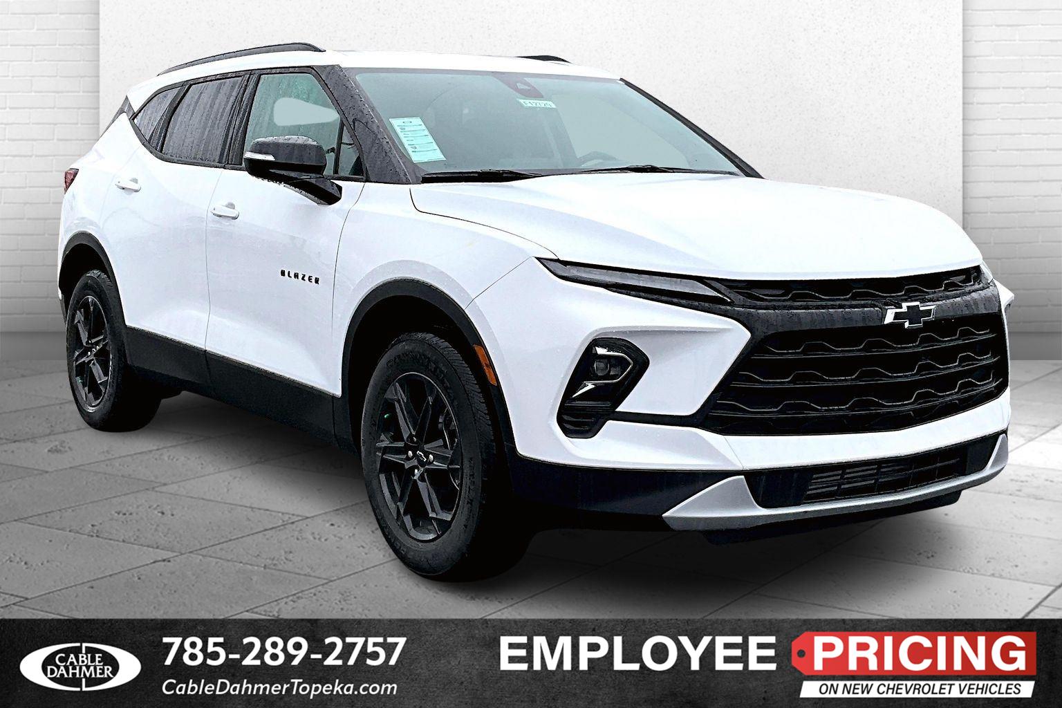 Summit White 2026 Chevrolet Blazer SUV / Crossover  9-Speed Automatic