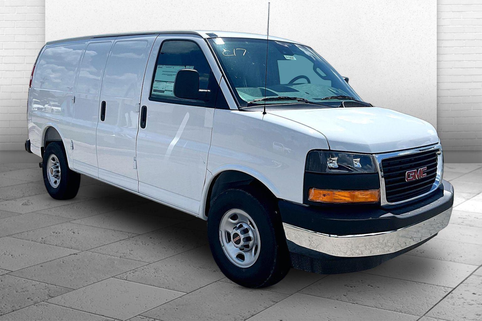 Summit White 2026 GMC Savana Cargo Van Rear-Wheel Drive 8-Speed Automatic