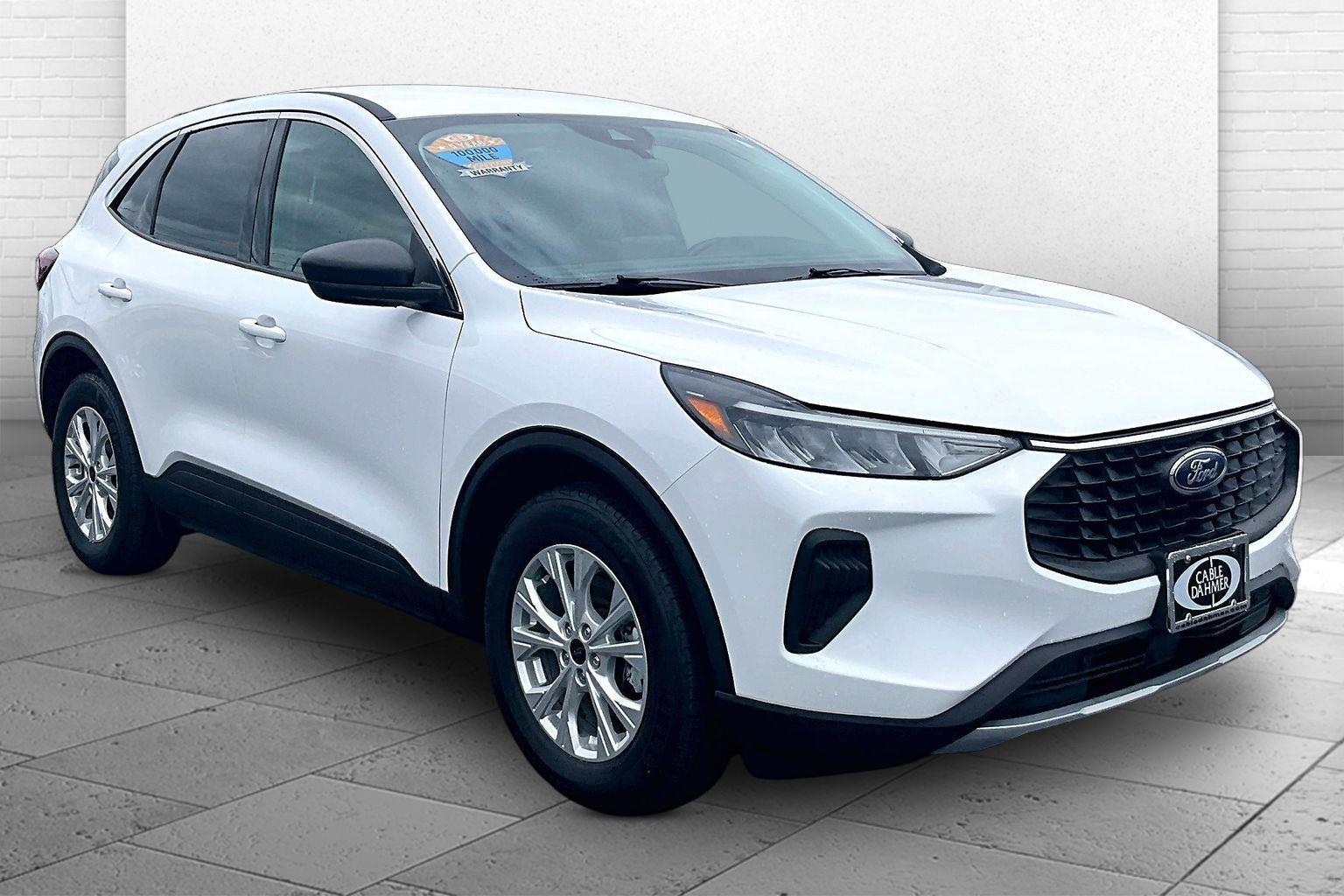 Oxford White 2024 Ford Escape SUV / Crossover All-Wheel Drive 8-Speed Automatic