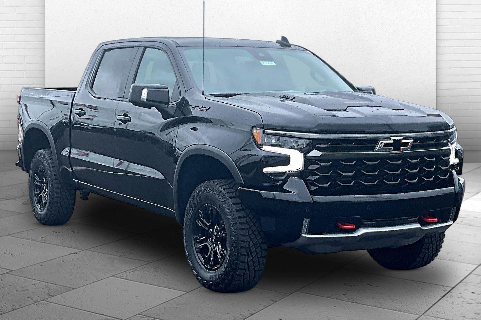 Black 2026 Chevrolet Silverado 1500 Pickup Truck Four-Wheel Drive Automatic
