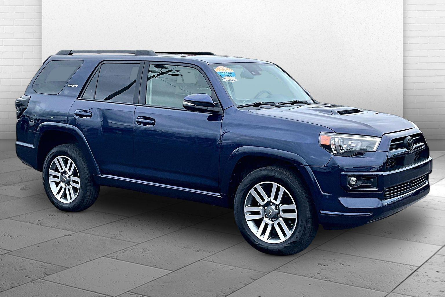 Nautical Blue Metallic 2022 Toyota 4Runner SUV / Crossover Four-Wheel Drive Automatic