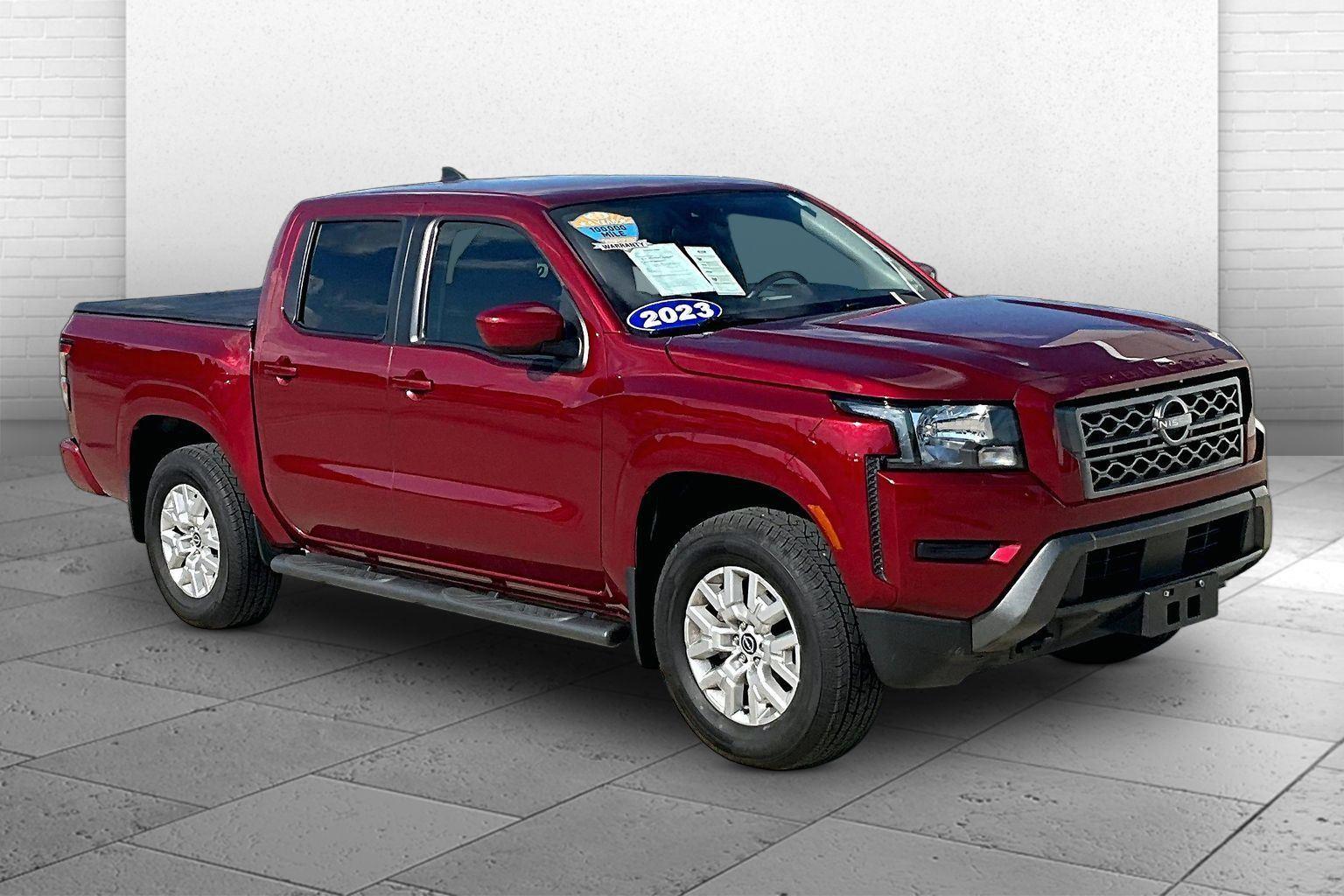 Cardinal Red Metallic Tricoat 2023 Nissan Frontier Pickup Truck Four-Wheel Drive Automatic