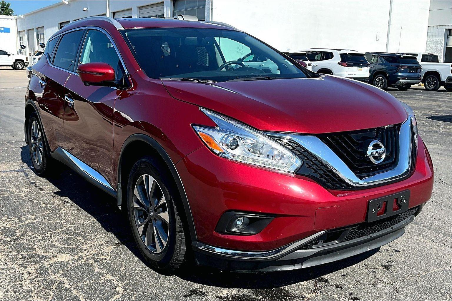 Cayenne Red Metallic 2016 Nissan Murano SUV / Crossover All-Wheel Drive Continuously Variable Transmission