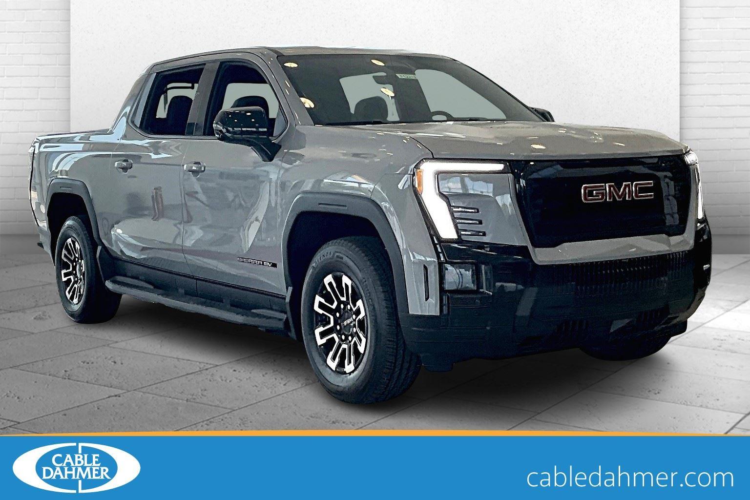 Thunderstorm Gray 2026 GMC Sierra EV Pickup Truck All-Wheel Drive Automatic