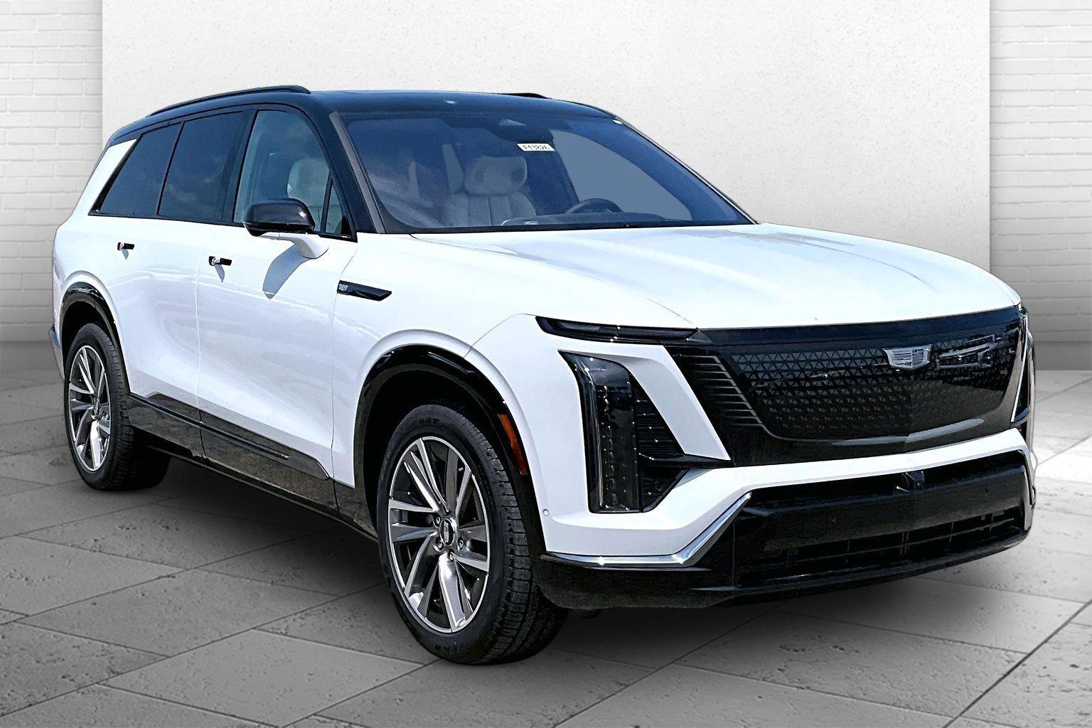 Vibrant White Tricoat 2027 Cadillac VISTIQ SUV / Crossover All-Wheel Drive Automatic