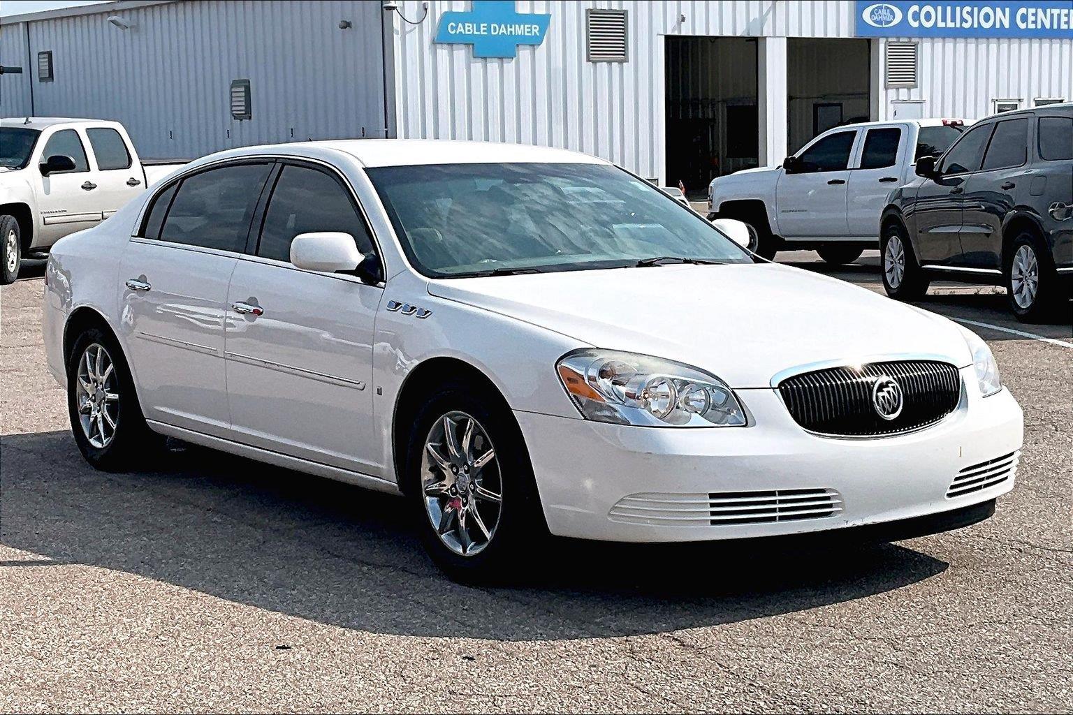 White Opal 2006 Buick Lucerne Sedan Front-Wheel Drive 4-Speed Automatic