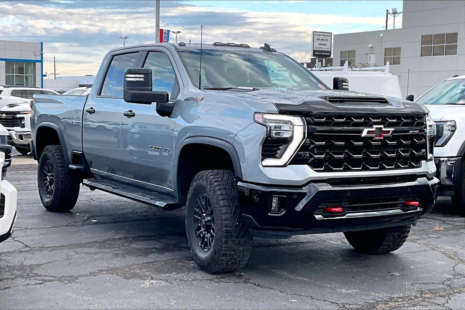 Sterling Gray Metallic 2026 Chevrolet Silverado 2500HD Pickup Truck Four-Wheel Drive Automatic