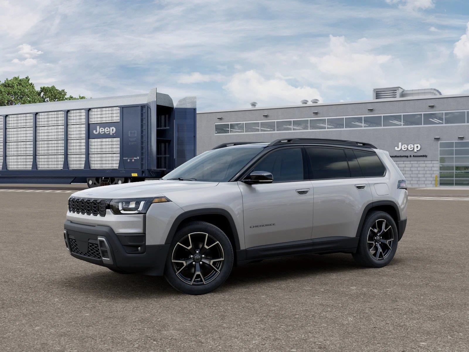 Silver Zynith Clearcoat 2026 Jeep Cherokee SUV / Crossover Four-Wheel Drive Automatic