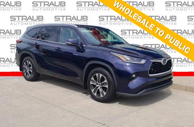 Blueprint 2021 Toyota Highlander Hybrid SUV / Crossover All-Wheel Drive Continuously Variable Transmission