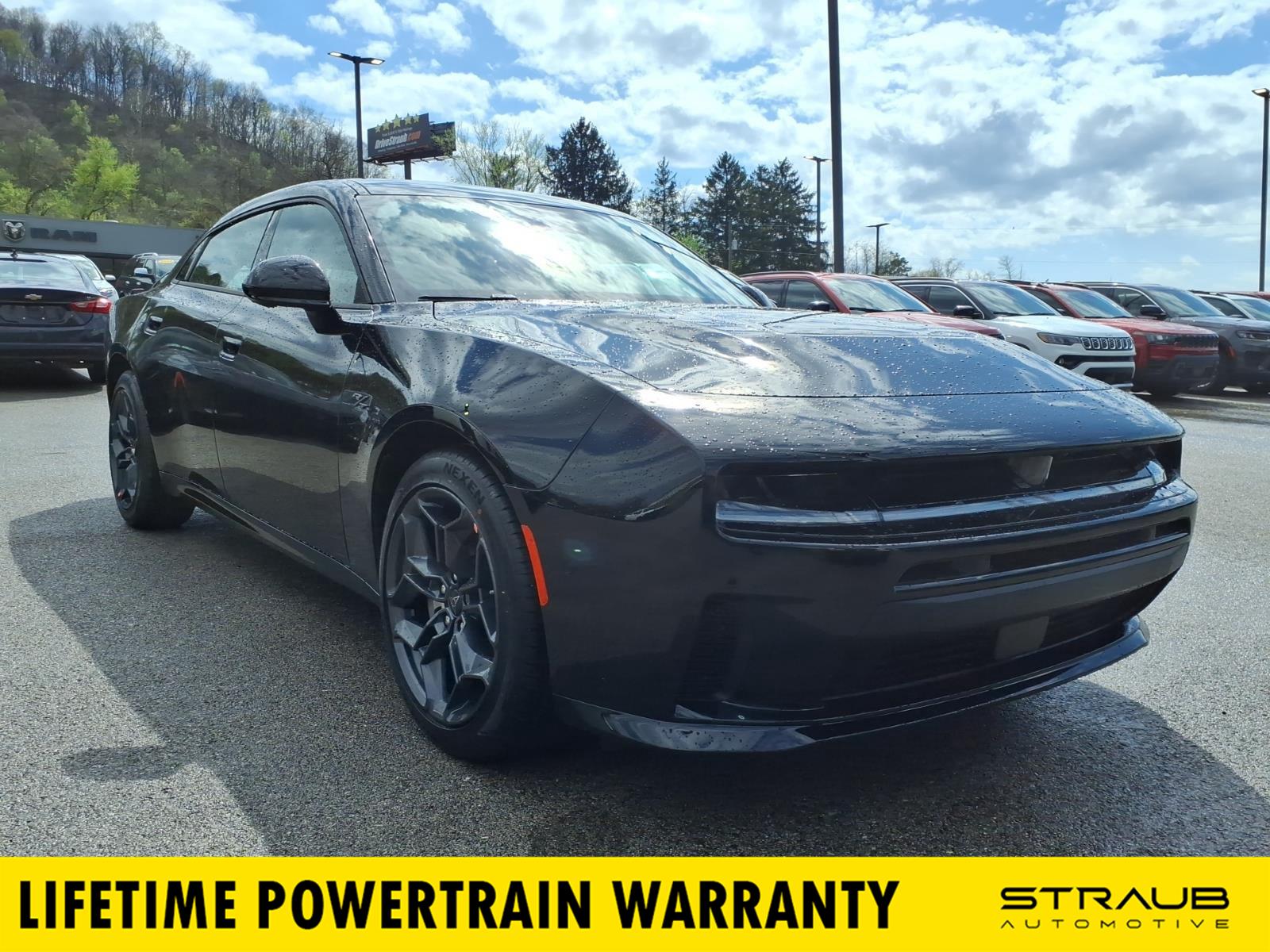 Diamond Black Crystal Pearlcoat 2026 Dodge Charger Sedan All-Wheel Drive 8-Speed Automatic