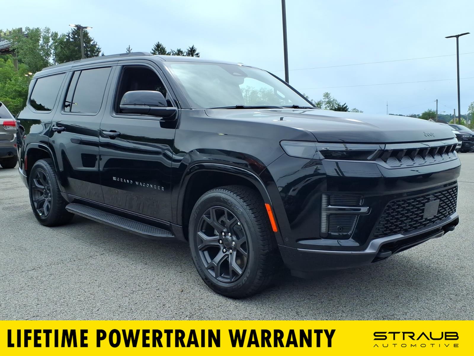High Gloss Black 2026 Jeep Grand Wagoneer SUV / Crossover Four-Wheel Drive 8-Speed Automatic