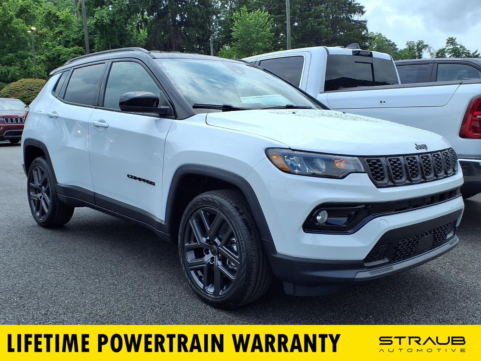 Bright White Clearcoat 2026 Jeep Compass SUV / Crossover Four-Wheel Drive 8-Speed Automatic
