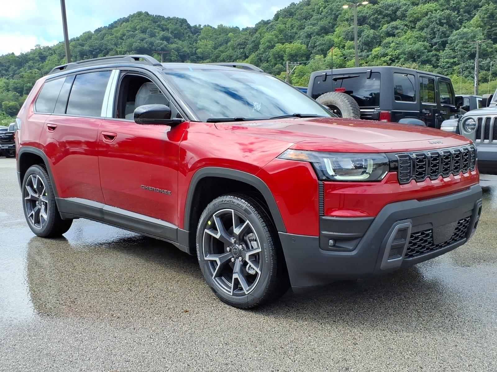 Red Hot Pearlcoat 2026 Jeep Cherokee SUV / Crossover Four-Wheel Drive Automatic