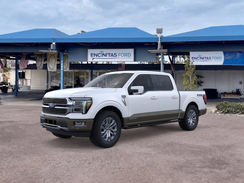 Star White Metallic Tri-Coat/Marsh Gray 2026 Ford F-150 Pickup Truck Four-Wheel Drive Automatic
