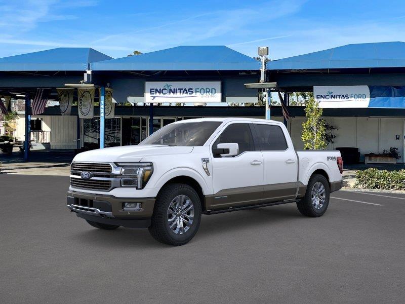Star White Metallic Tri-Coat/Marsh Gray 2026 Ford F-150 Pickup Truck Four-Wheel Drive Automatic