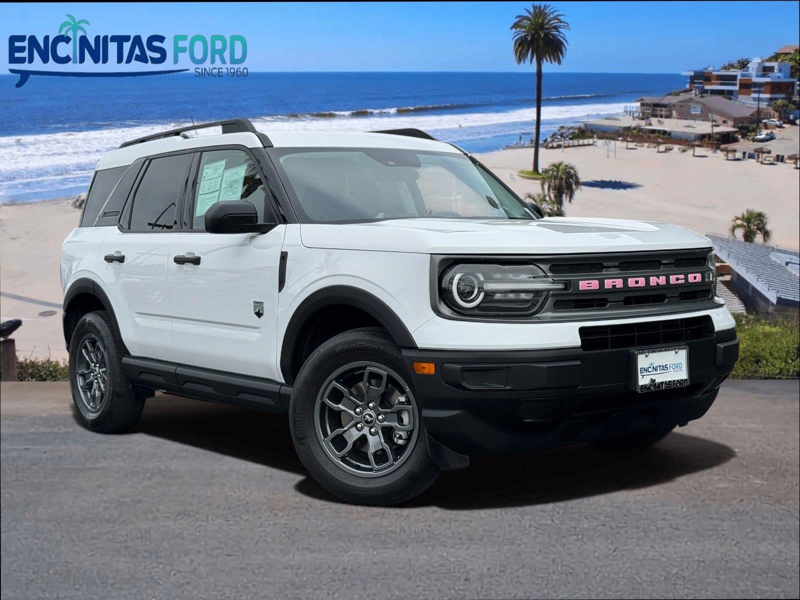 Oxford White 2023 Ford Bronco Sport SUV / Crossover All-Wheel Drive 8-Speed Automatic