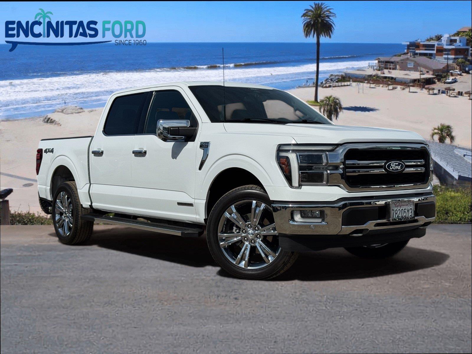 Oxford White 2024 Ford F-150 Pickup Truck Four-Wheel Drive Automatic