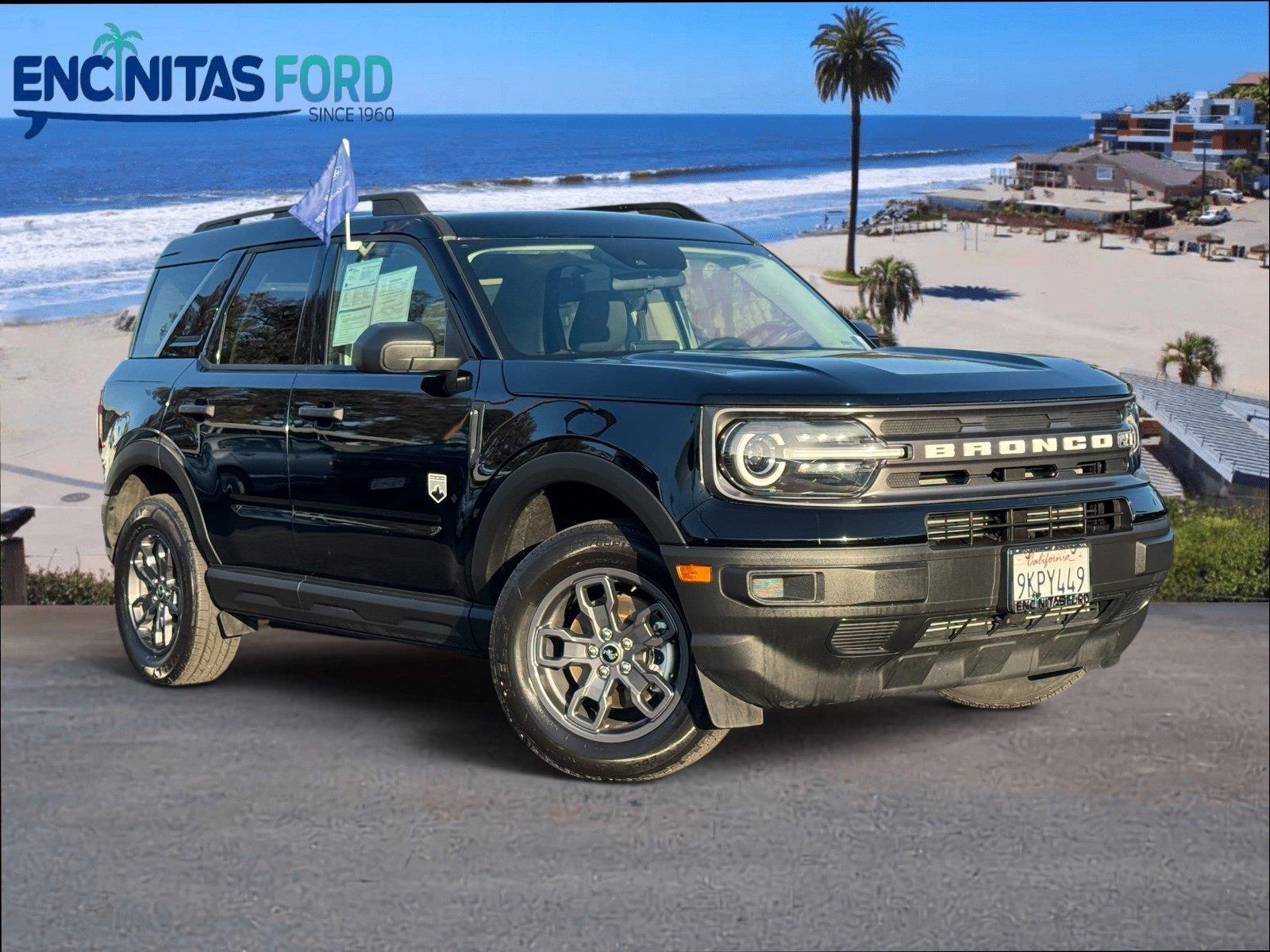 Shadow Black 2023 Ford Bronco Sport SUV / Crossover All-Wheel Drive 8-Speed Automatic