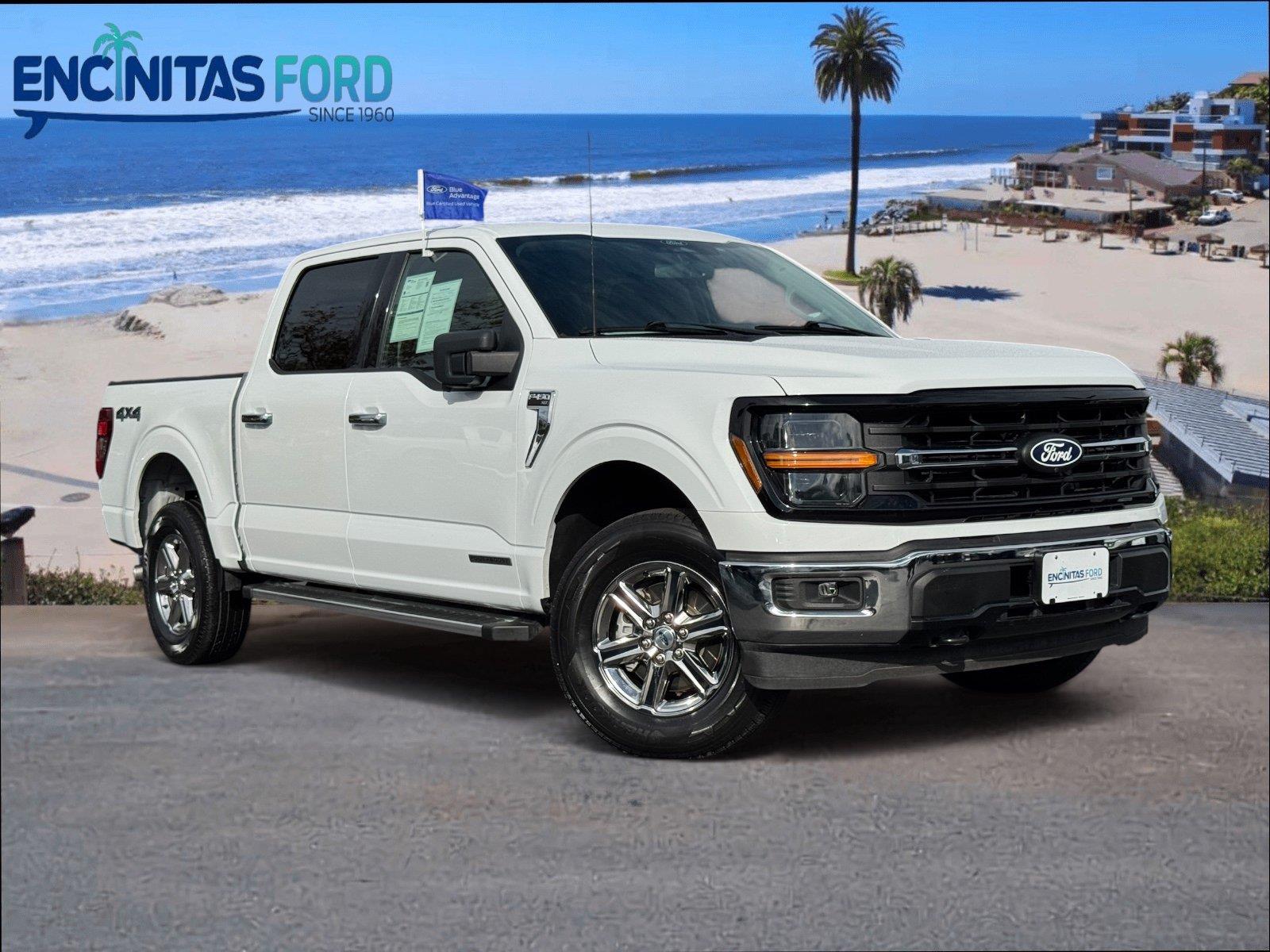 Oxford White 2024 Ford F-150 Pickup Truck Four-Wheel Drive Automatic