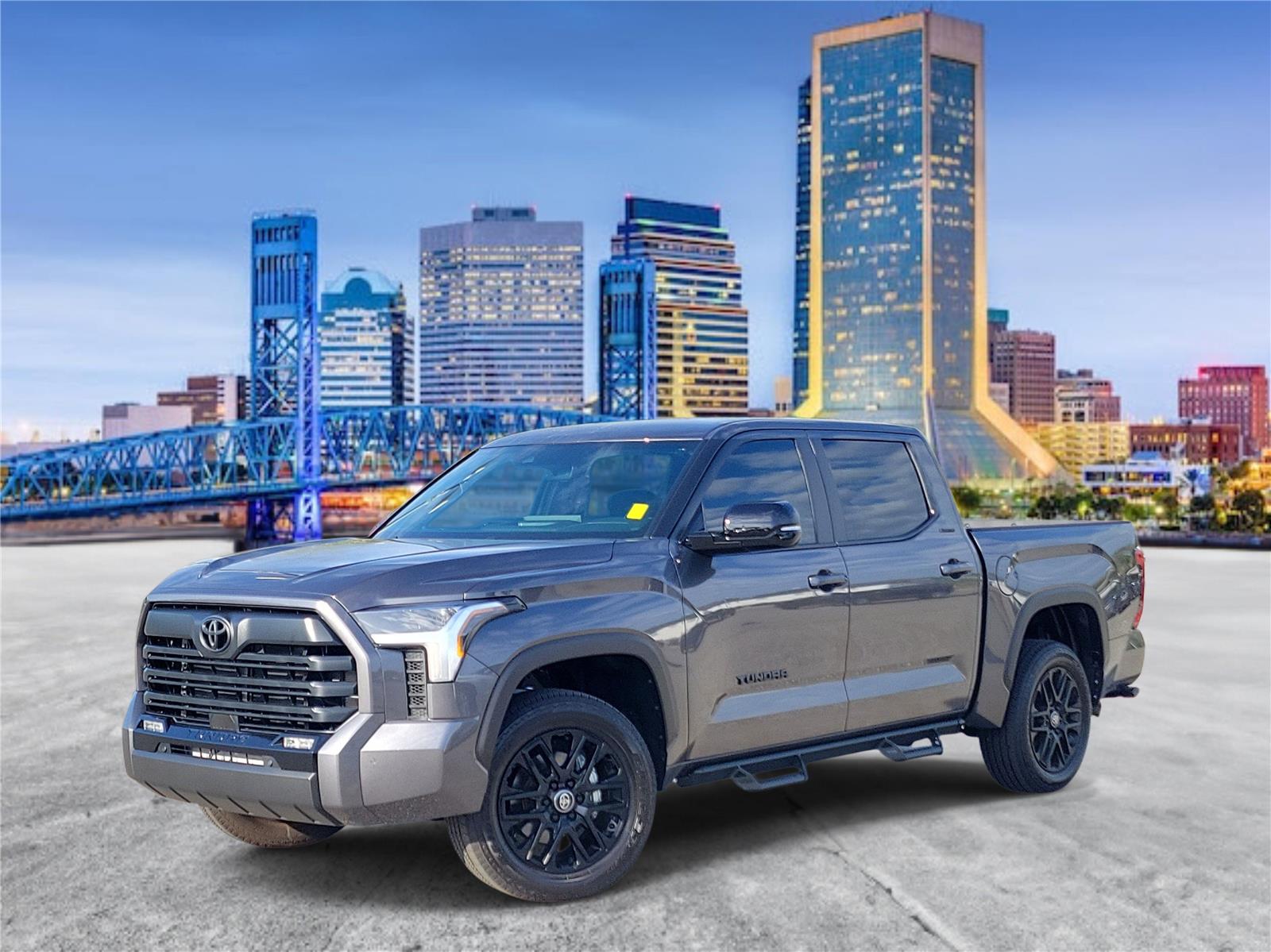 Magnetic Gray Metallic 2026 Toyota Tundra Platinum CrewMax Cab 4WD Pickup Truck Four-Wheel Drive Automatic