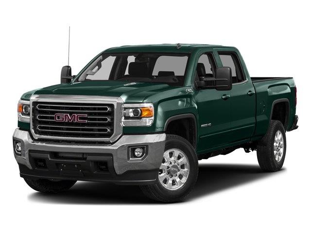 Onyx Black 2016 GMC Sierra 2500HD SLE Crew Cab SB 4WD Pickup Truck Four-Wheel Drive 6-Speed Automatic