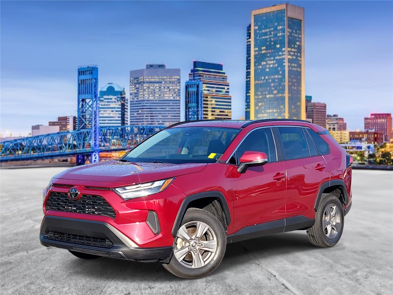 Red (Ruby Flare Pearl) 2023 Toyota RAV4 SUV / Crossover Front-Wheel Drive Automatic