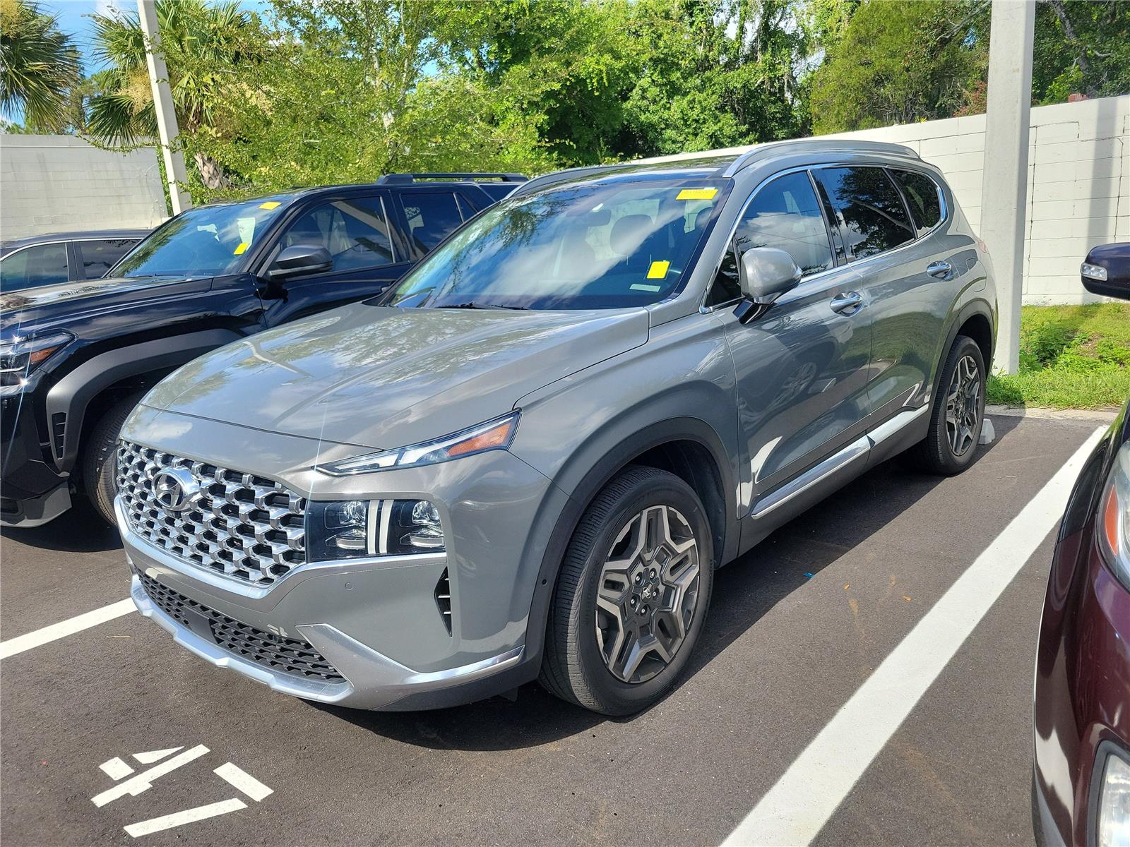 Hampton Gray 2021 Hyundai Santa Fe SUV / Crossover Front-Wheel Drive Automatic