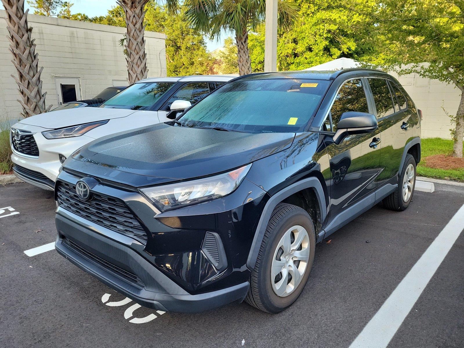 Midnight Black Metallic 2021 Toyota RAV4 SUV / Crossover Front-Wheel Drive Automatic
