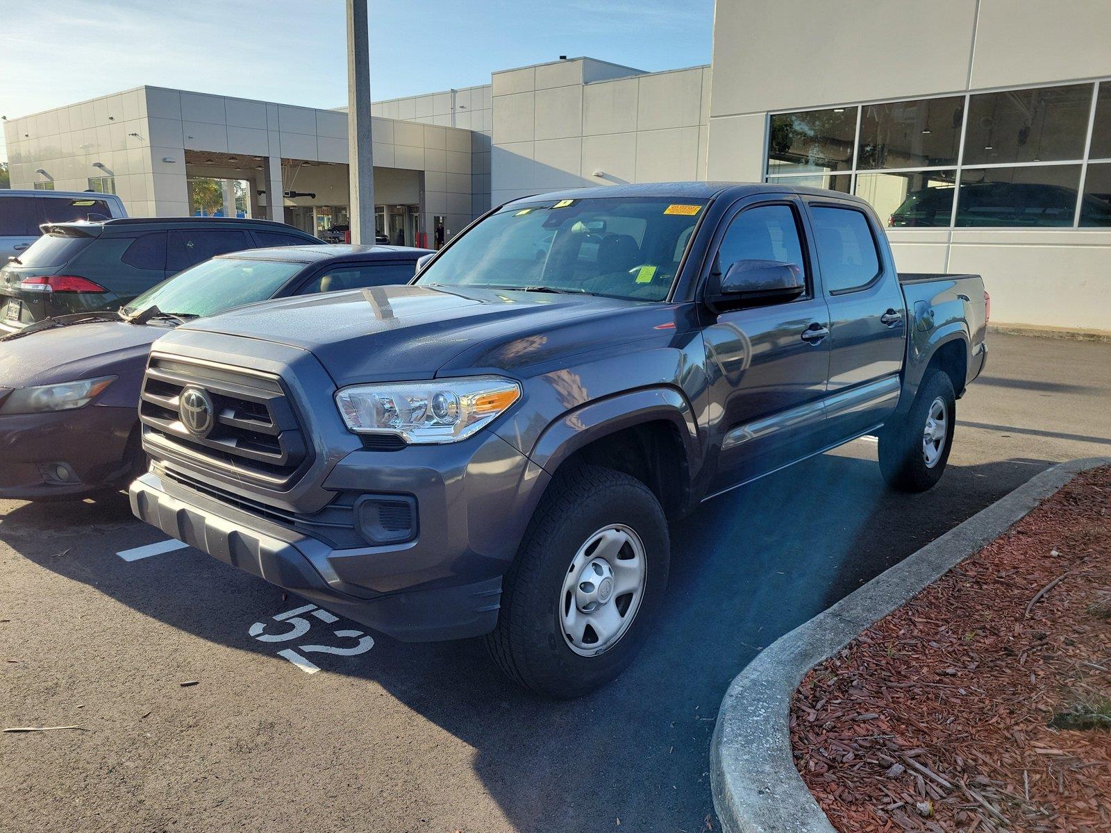 Magnetic Gray Metallic 2021 Toyota Tacoma Pickup Truck Four-Wheel Drive Automatic