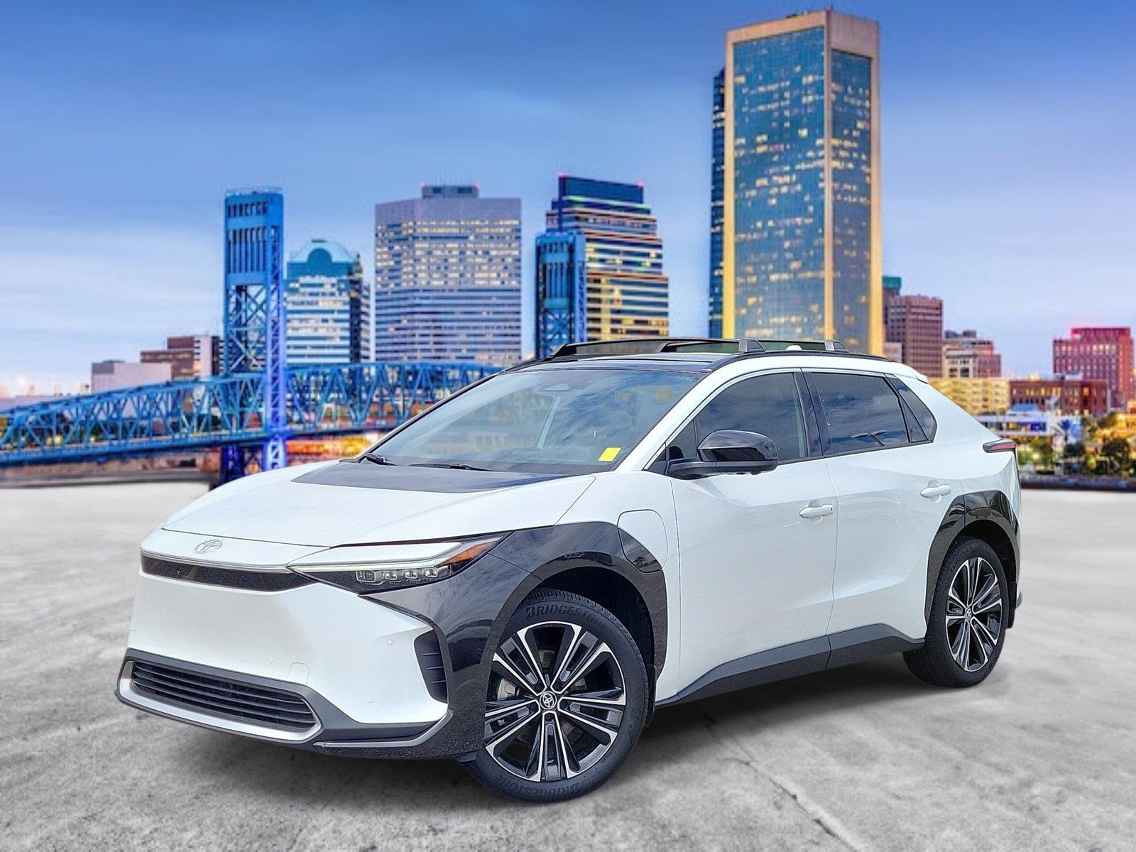 White (Wind Chill Pearl) 2025 Toyota bZ4X SUV / Crossover All-Wheel Drive Automatic