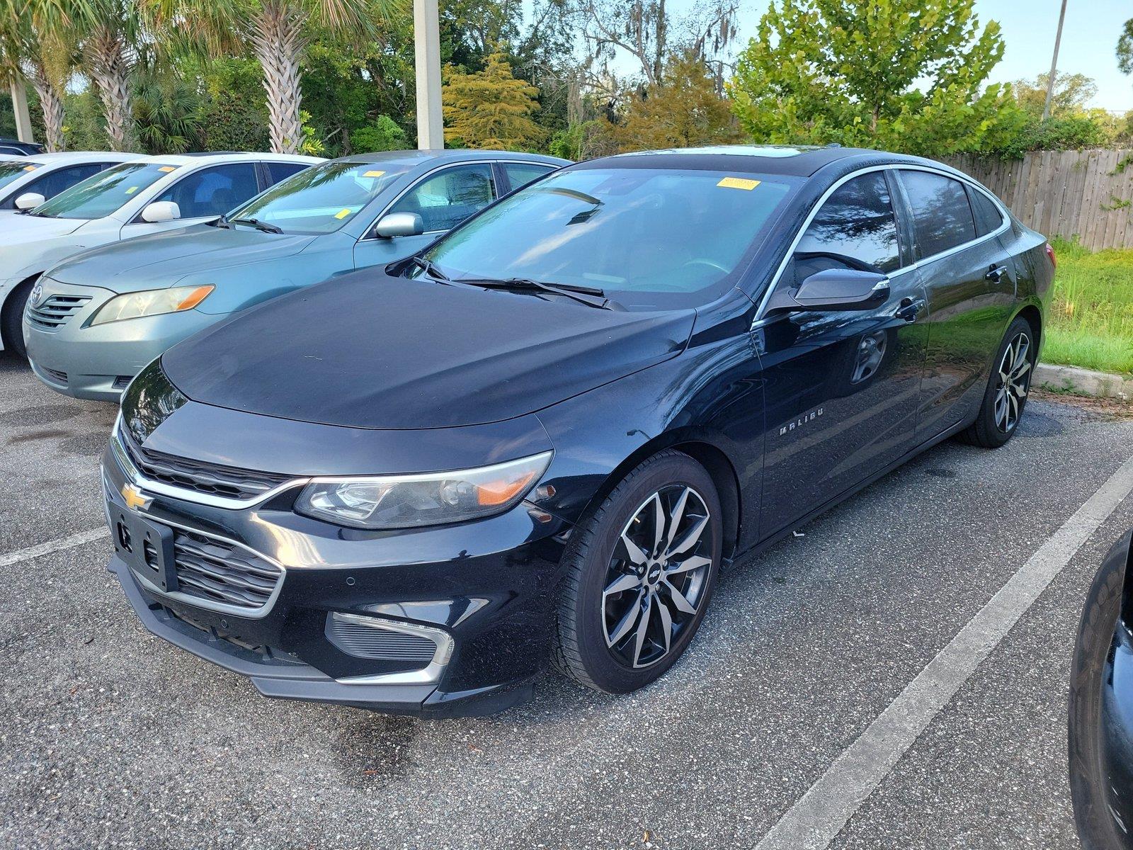 Mosaic Black Metallic 2016 Chevrolet Malibu Sedan Front-Wheel Drive 6-Speed Automatic