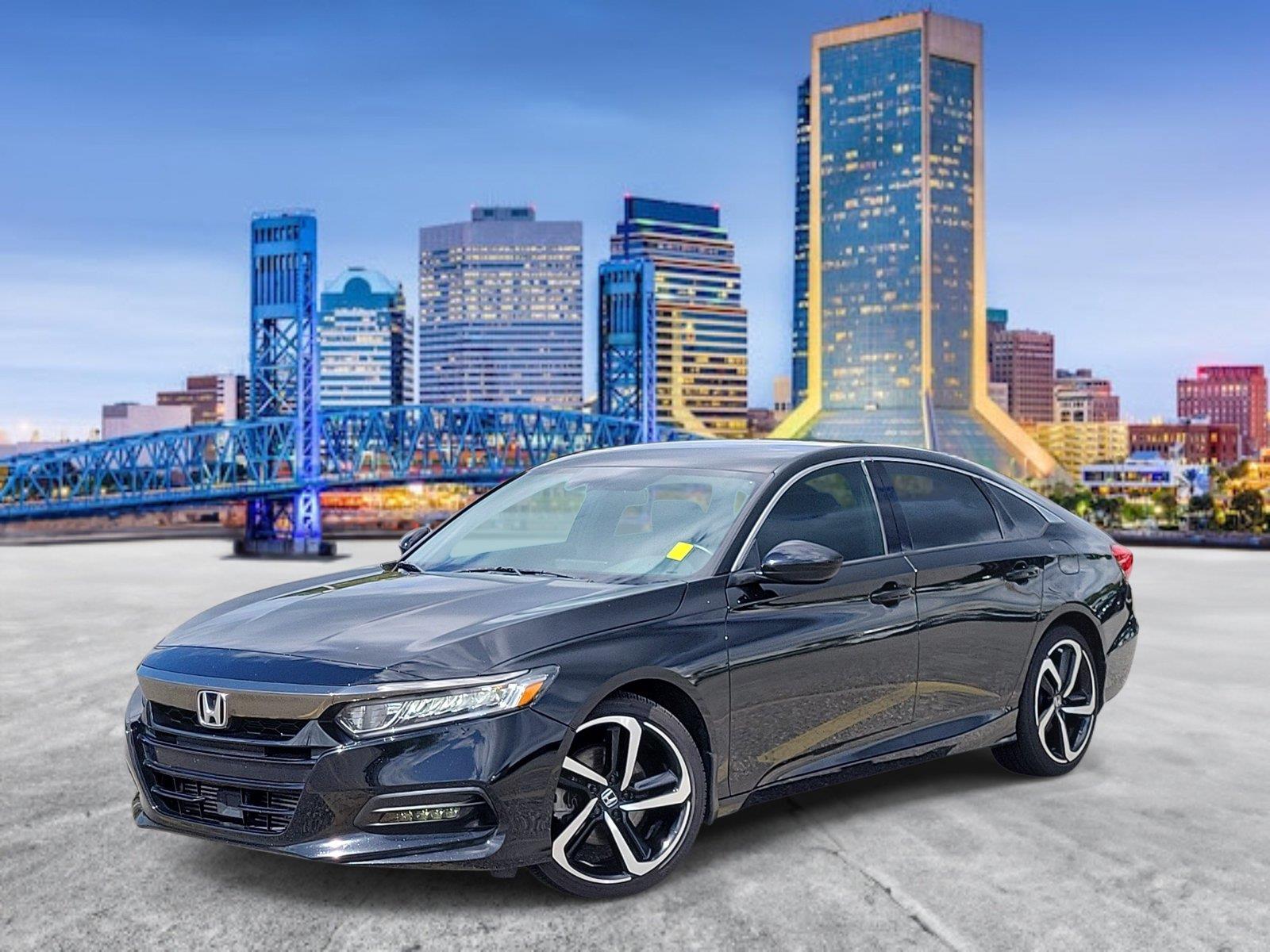 Crystal Black Pearl 2020 Honda Accord Sedan Front-Wheel Drive 7-Speed CVT
